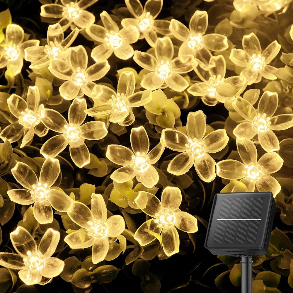 Solar Blossom Fairy Lights