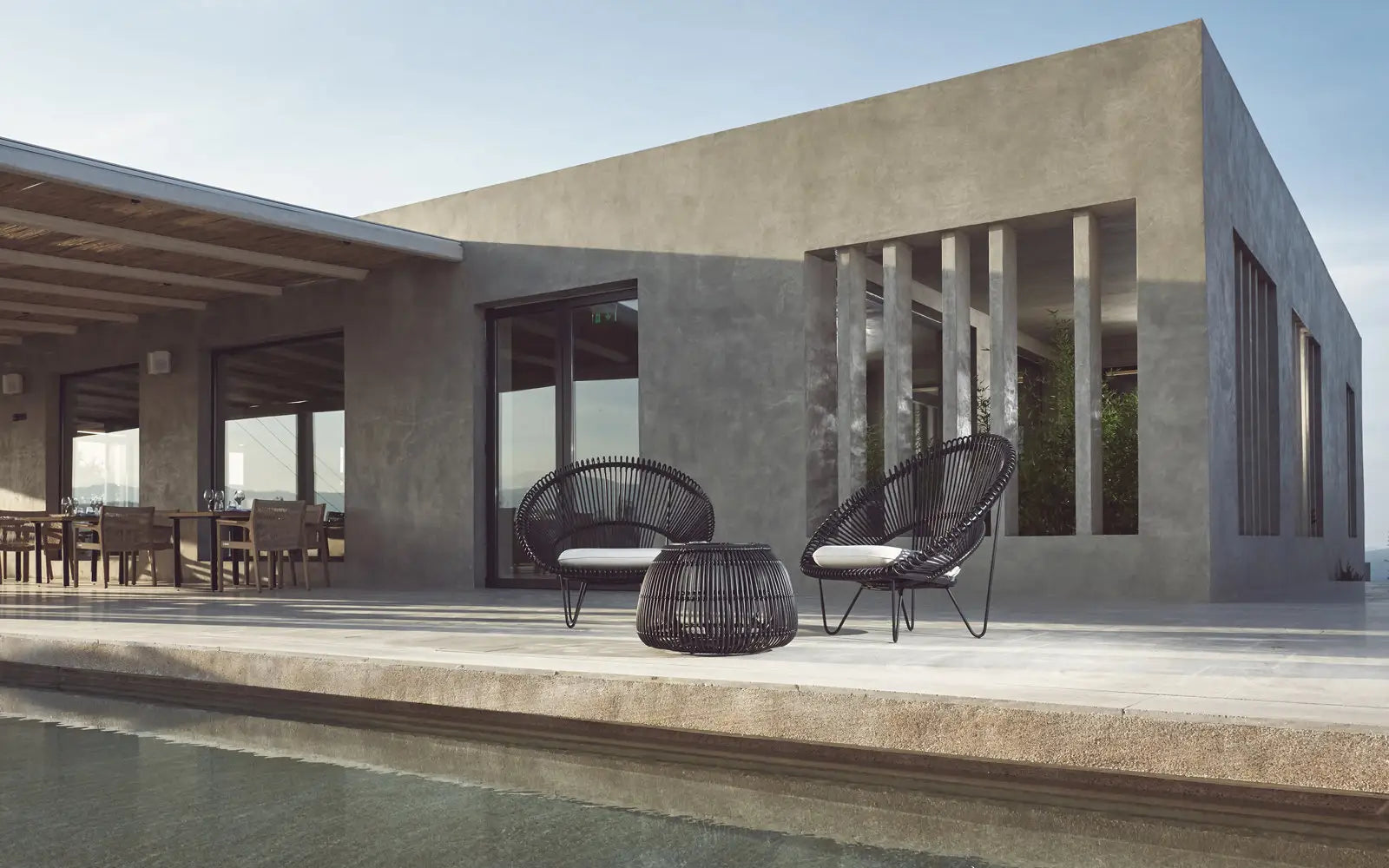 Outdoor Modern Rattan Chair