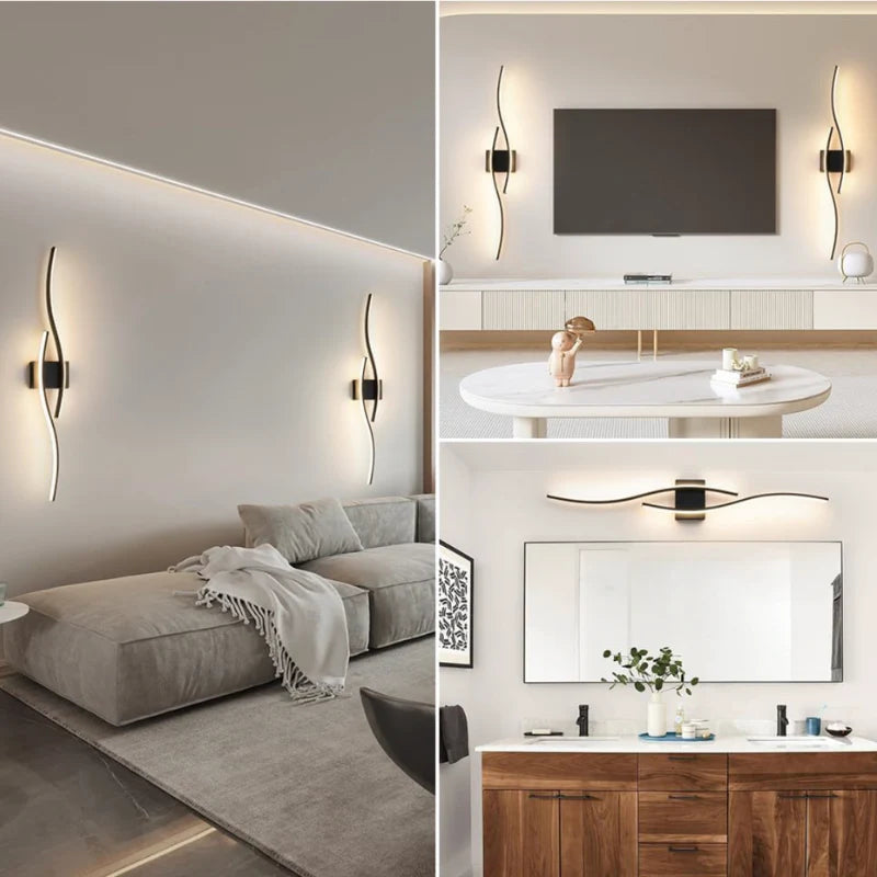 LumaCurve Vanity Lights Set of Two