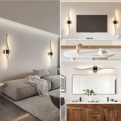 LumaCurve Vanity Lights Set of Two