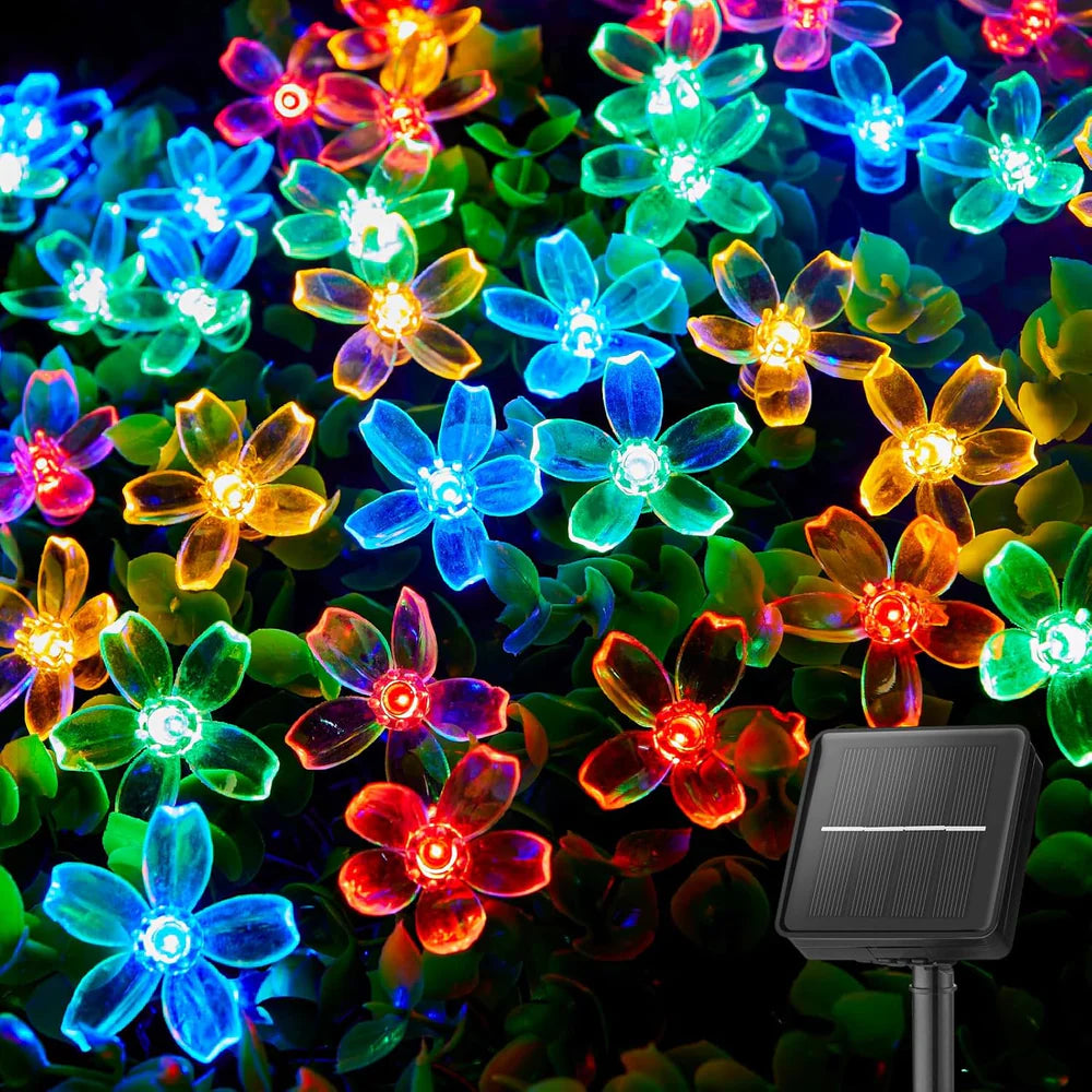 Solar Blossom Fairy Lights