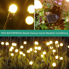 Enchanting Solar Garden Firefly Lights